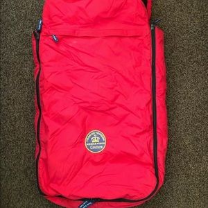 Toastie Toddler Mobile Moms Stroller Blanket Red